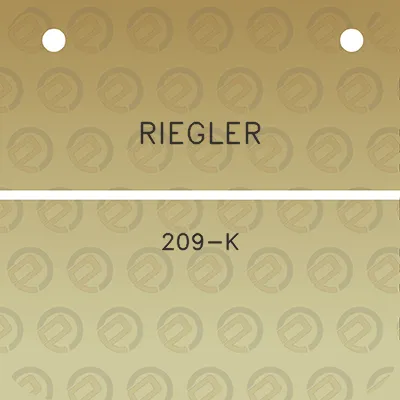 riegler-209-k