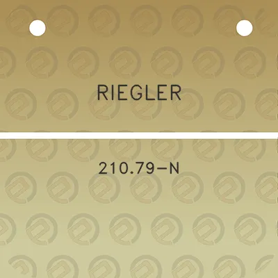 riegler-21079-n