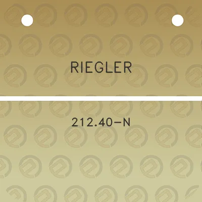 riegler-21240-n