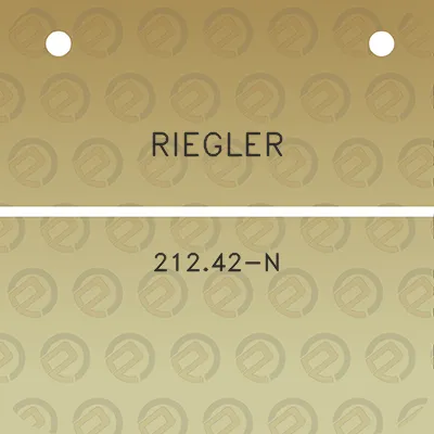 riegler-21242-n