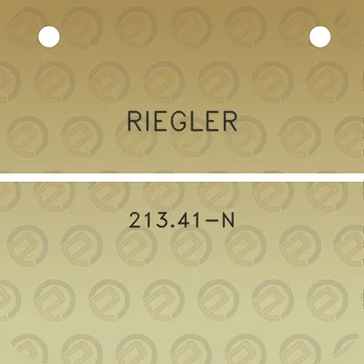 riegler-21341-n