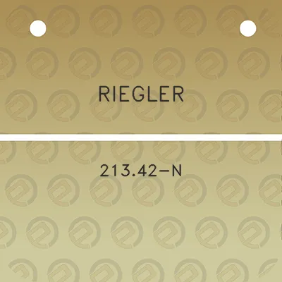 riegler-21342-n