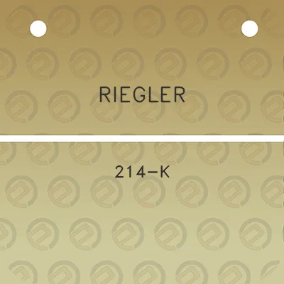 riegler-214-k