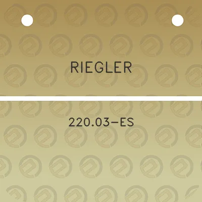 riegler-22003-es