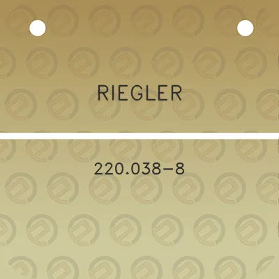 riegler-220038-8