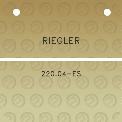 riegler-22004-es