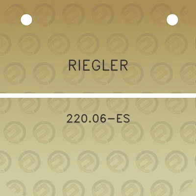 riegler-22006-es