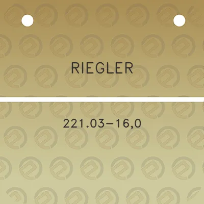 riegler-22103-160