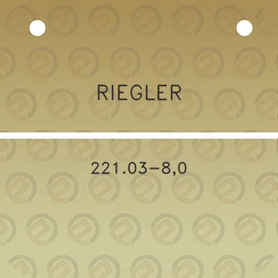 riegler-22103-80