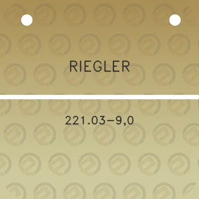 riegler-22103-90