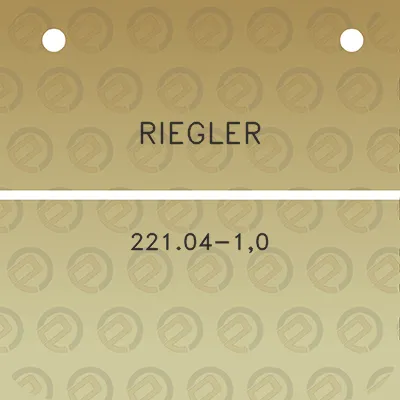 riegler-22104-10