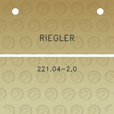 riegler-22104-20