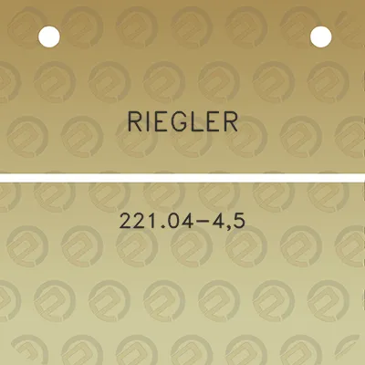 riegler-22104-45