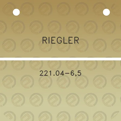 riegler-22104-65