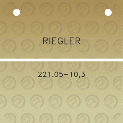 riegler-22105-103