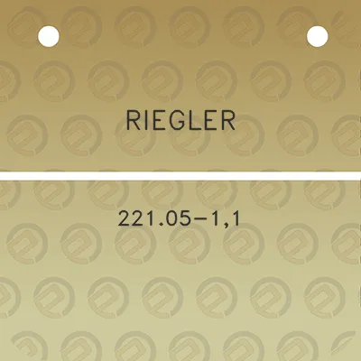 riegler-22105-11