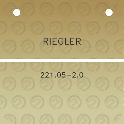 riegler-22105-20