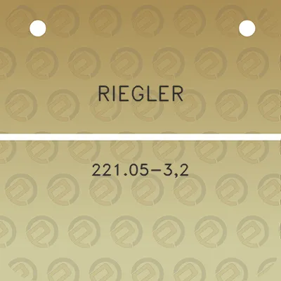 riegler-22105-32