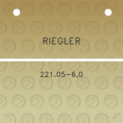 riegler-22105-60