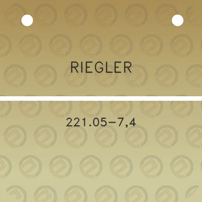 riegler-22105-74