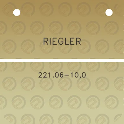 riegler-22106-100