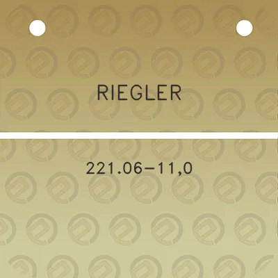 riegler-22106-110