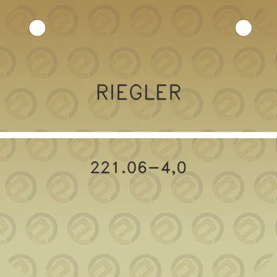 riegler-22106-40