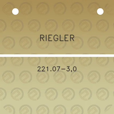 riegler-22107-30