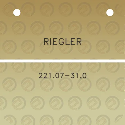 riegler-22107-310