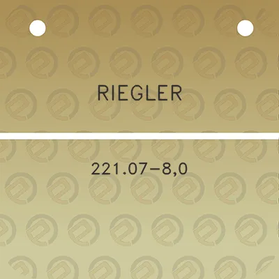 riegler-22107-80