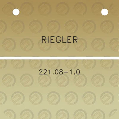 riegler-22108-10