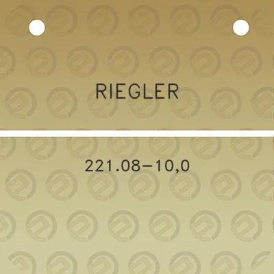 riegler-22108-100