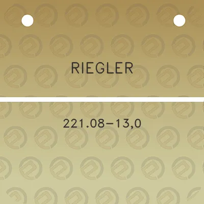 riegler-22108-130