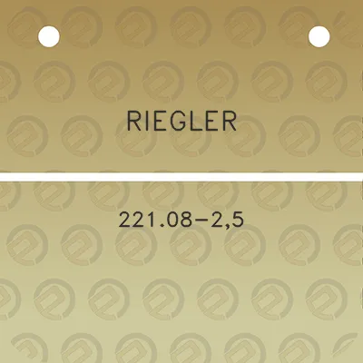 riegler-22108-25