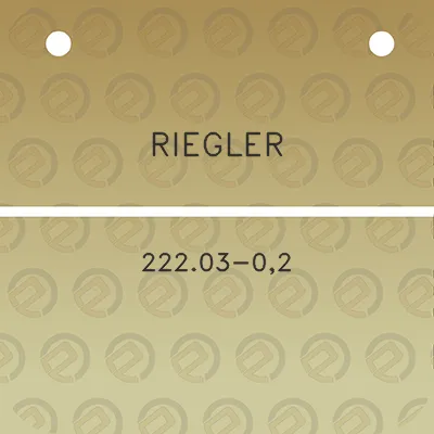 riegler-22203-02