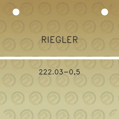 riegler-22203-05