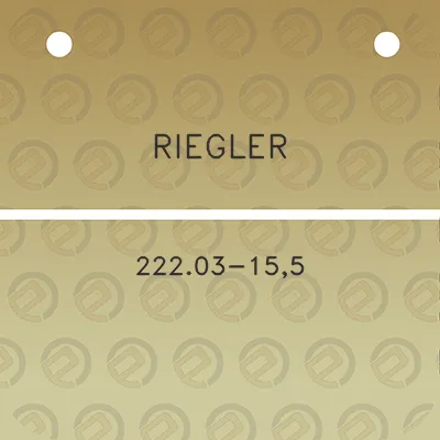 riegler-22203-155