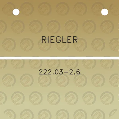 riegler-22203-26