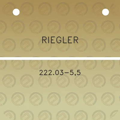 riegler-22203-55