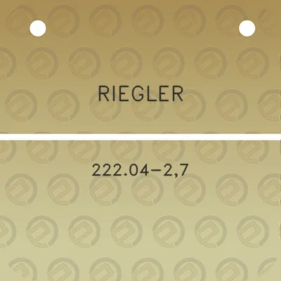 riegler-22204-27