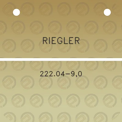 riegler-22204-90