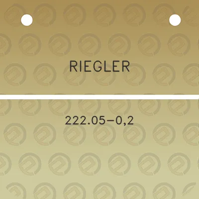 riegler-22205-02