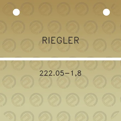 riegler-22205-18