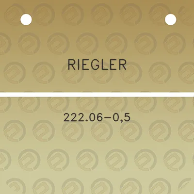 riegler-22206-05