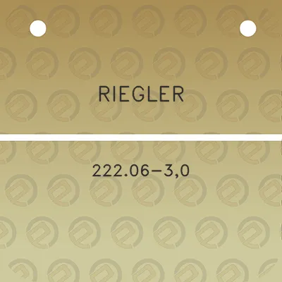 riegler-22206-30