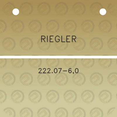 riegler-22207-60