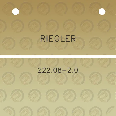 riegler-22208-20