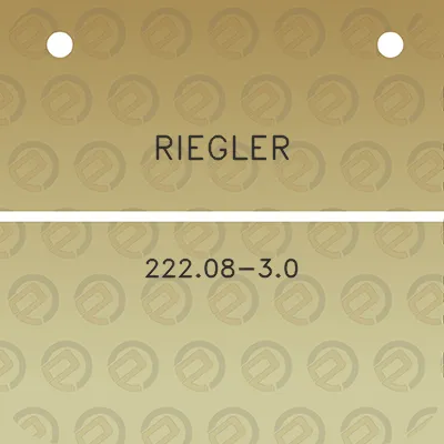 riegler-22208-30