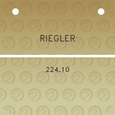 riegler-22410