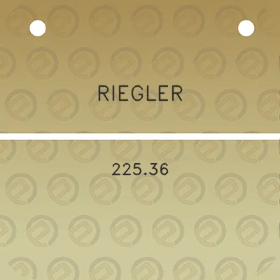 riegler-22536